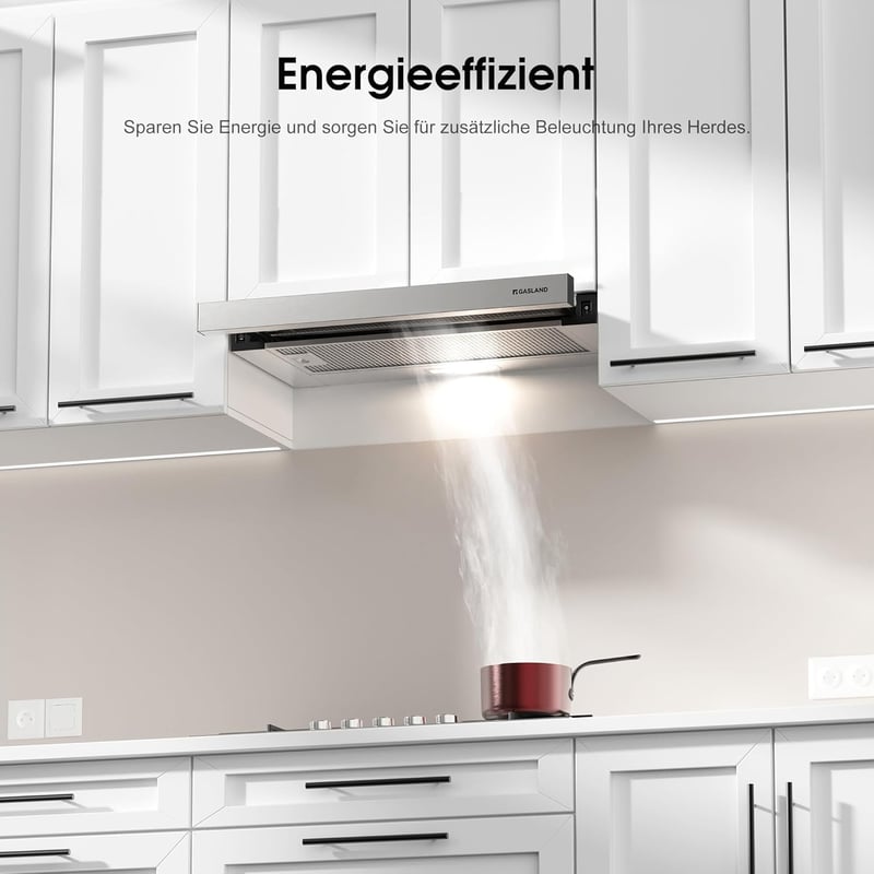 GASLAND BR60SP 60 cm-es rozsdamentes páraelszívó recirkulációs és kipufogó funkcióval