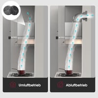 GASLAND BR60SS 60cm Páraelszívó A++ Üvegfront Szenzoros Érintésvezérlés 566m³/h 5