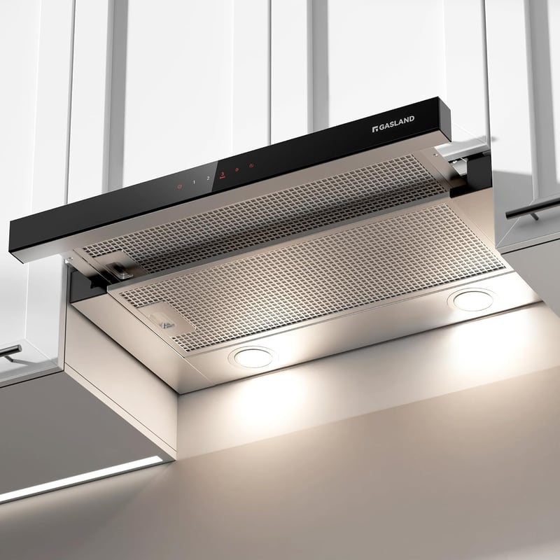 GASLAND BR60SS 60cm Páraelszívó A++ Üvegfront Szenzoros Érintésvezérlés 566m³/h