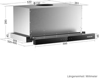 GASLAND BR60SS 60cm Páraelszívó A++ Üvegfront Szenzoros Érintésvezérlés 566m³/h 6