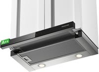 GASLAND BR60SS 60cm Páraelszívó A++ Üvegfront Szenzoros Érintésvezérlés 566m³/h 1