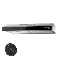 Gasland Chef SR60SS Napa 60 cm Nehrđajući Čelik Upravljanje na Dodir 202 m³/h Ugljeni Filter LED Rasvjeta 1