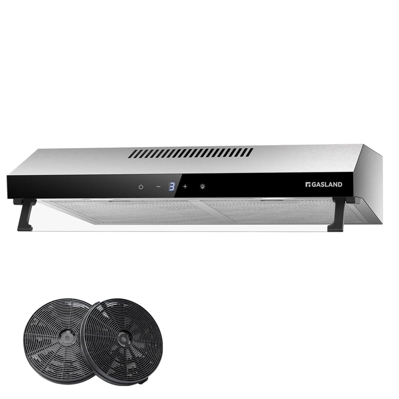 Napa GASLAND Chef UC60SS, dvostruki motor, 60 cm, 333 m³/h - srebrni nehrđajući čelik