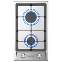 GASLAND GH30SF ugradbena plinska ploča za kuhanje, 2 plamenika, 30 cm, 4200 W - nehrđajući čelik 1
