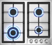 GASLAND GH60SF Beépíthető Gázfőzőlap - Rozsdamentes Acél, 4 Égőfejes, 8000W, Lángkioltás Védelemmel, PB/Földgáz Kompatibilis 1