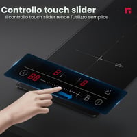 GASLAND IH30BF indukciós főzőlap 2 főzőzónával, 3500 W - fekete - 30 cm 4