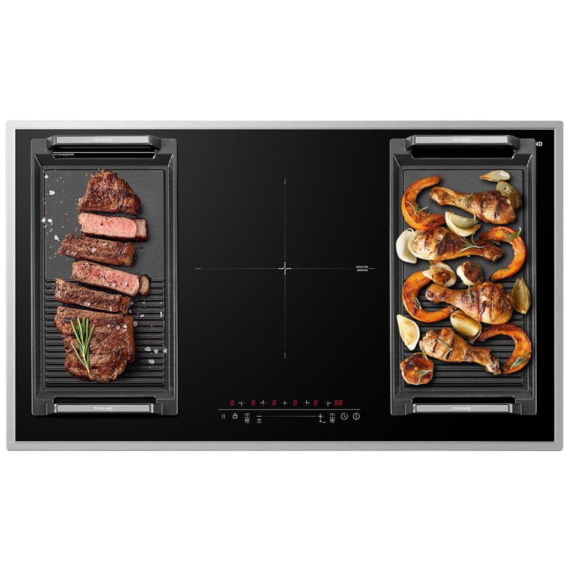 Vstavaná indukčná varná doska GASLAND IH905BFB, 5 zón, FlexInduction, PowerBoost – 90 cm, 10 000 W