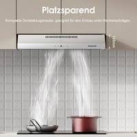 GASLAND SR60WS 60 cm Páraelszívó Cirkulációs Módban, Csendes Működés 214 m³/h, 3 Fokozat Érintésvezérlés 5