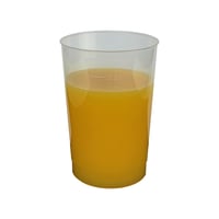 Viacnásobné PP plastové poháre Gastro-Bedarf-Gutheil, priehľadné, 0,2 l – 40 ks 1