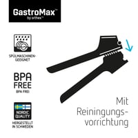 Lis na cesnak a krájač GastroMax – s ergonomickou rukoväťou, vstavaným čistiacim mechanizmom, vhodný do umývačky riadu, bez obsahu BPA – vyrobené vo Švédsku 5