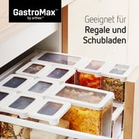 Recipient ermetic pentru depozitarea alimentelor uscate Gastromax SmartStore 2,25 L – Recipient transparent din plastic fără BPA pentru bucătărie – Lavabil în mașina de spălat vase – 13x9x28 cm – Fabricat în Finlanda 6