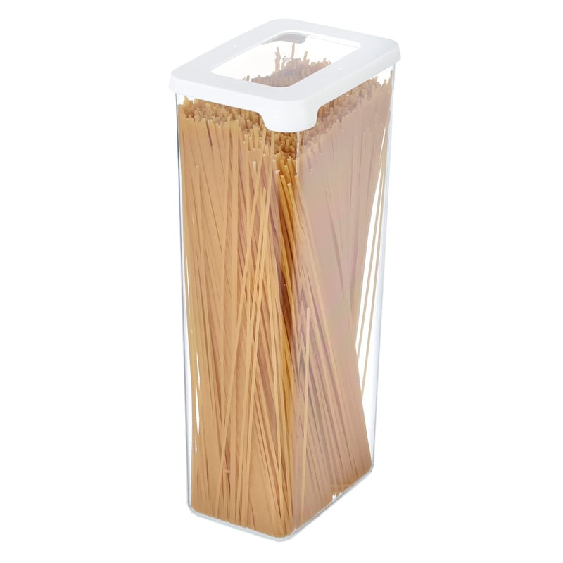 Recipient ermetic pentru depozitarea alimentelor uscate Gastromax SmartStore 2,25 L – Recipient transparent din plastic fără BPA pentru bucătărie – Lavabil în mașina de spălat vase – 13x9x28 cm – Fabricat în Finlanda
