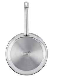 Panvica GastroSUS Industar Diamas Pro 28 cm – s povrchovou úpravou z nehrdzavejúcej ocele, víťaz testu Stiftung Warentest, 163059-28 8