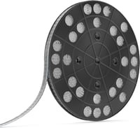 GAsupply Öntapadós Súlyok Tekercs 6 kg Acél Egyensúly Súlyok 1200x5g - 6KG Rolle, silver 5