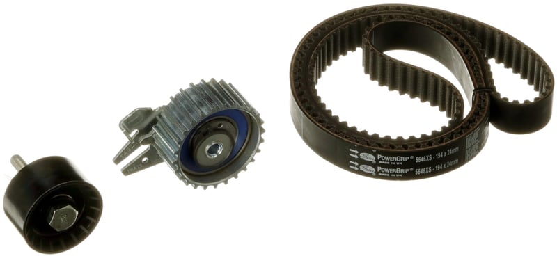 Gates PowerGrip K055500XS set zupčastog remena - 190 zuba, 24mm x 1520mm - Alfa Romeo 145 146 147 156, Fiat Brava Bravo Doblo