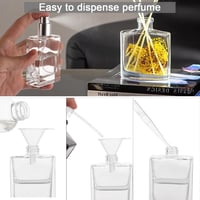 GBACHOOSE 8 db 30 ml utazó parfüm szóróüveg szett, tölthető parfümös flakón 5