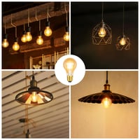 GBLY LED žarulja E27 G45 Vintage Edison retro stila, okrugla - pakiranje od 6 komada 9
