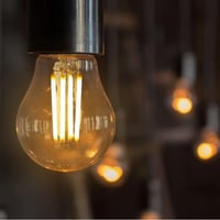 GBLY LED žarulja E27 G45 Vintage Edison retro stila, okrugla - pakiranje od 6 komada 2
