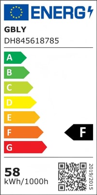 Plafonieră LED GBLY 58W Reglabilă cu Telecomandă, Design Geometric Modern Alb-Negru din Acril pentru Living, Dormitor, Bucătărie, Birou, Sufragerie 10