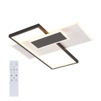 Plafonieră LED GBLY 58W Reglabilă cu Telecomandă, Design Geometric Modern Alb-Negru din Acril pentru Living, Dormitor, Bucătărie, Birou, Sufragerie 9