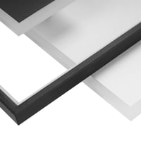 Plafonieră LED GBLY 58W Reglabilă cu Telecomandă, Design Geometric Modern Alb-Negru din Acril pentru Living, Dormitor, Bucătărie, Birou, Sufragerie 6