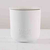 GC German Couture Kerámia Hamutál IQOS Iluma, Terea, Heets, Glo Hyper, Ploom Dohányrúdhoz - Fehér Kerek Fedeles Tartó Otthonra és Irodába 5