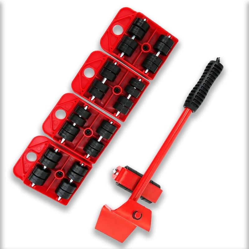 GC GLOBALCOMMERCE bútorlift kerekek 150 kg-ig, 5 darabos szett