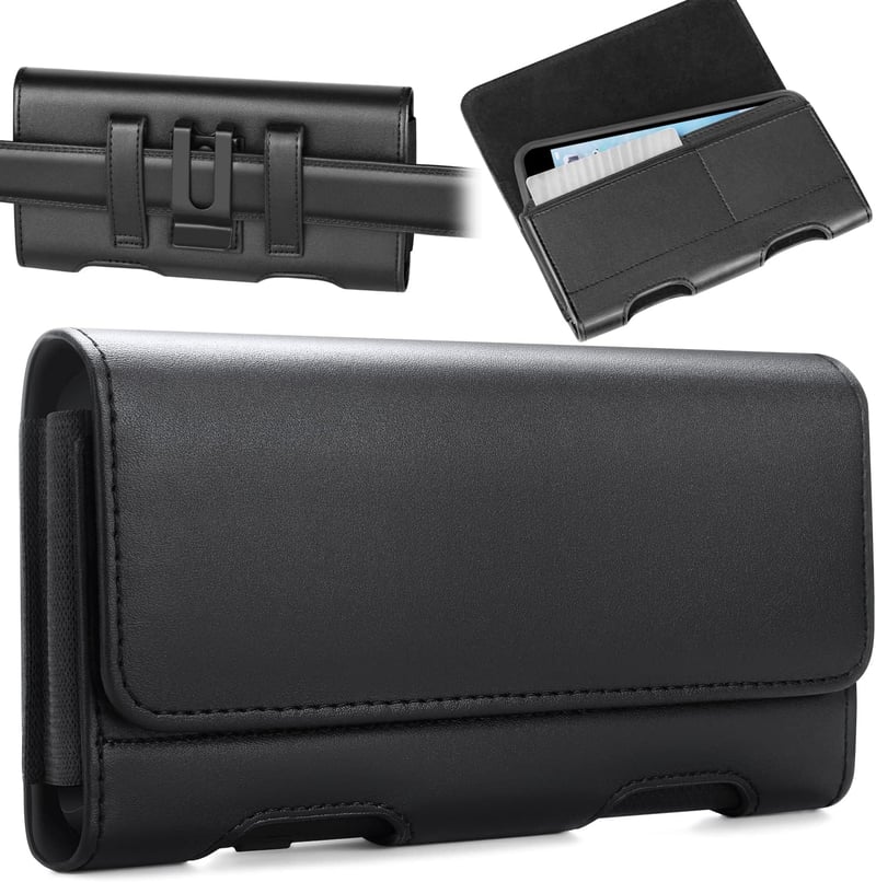 Gcepls Samsung Galaxy Z Fold 4/3/2 Mágneses Övtáska ID Tartóval