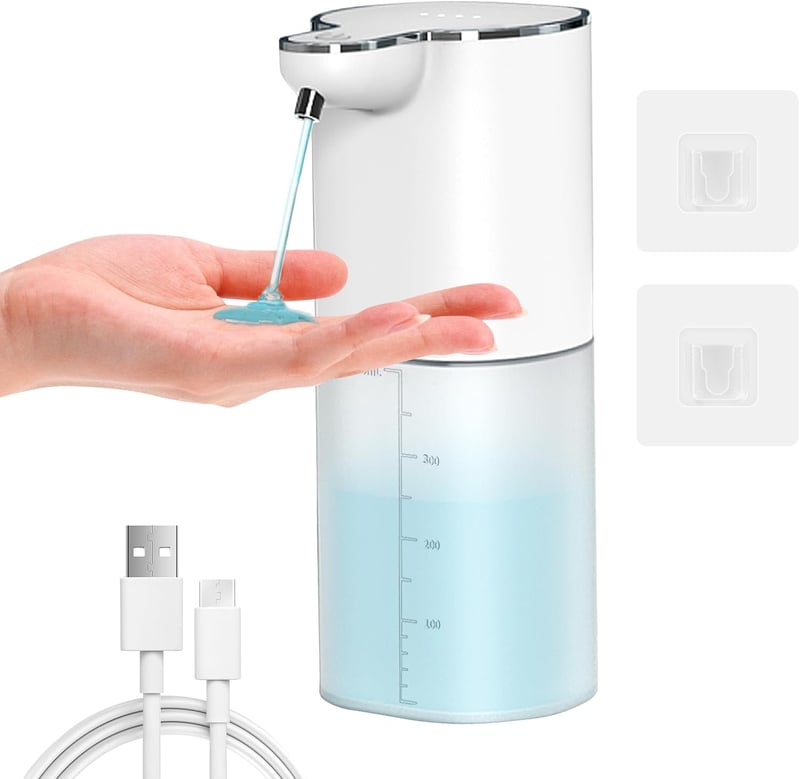 Gcstnn Automata Szappanadagoló Fali 400ml USB-C Érzékelős Vízálló