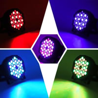 GdjRttk 8db RGB LED Par Spotlight 72W DMX távirányítóval diszkóhoz 2