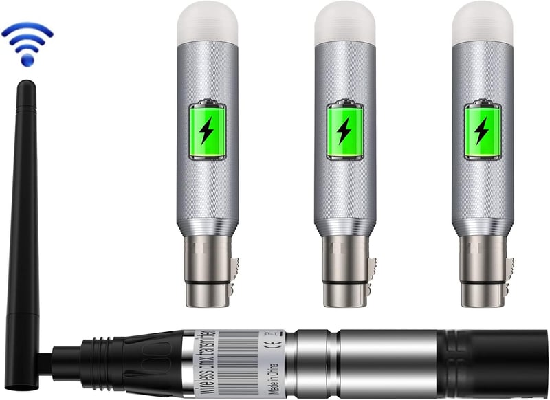GdjRttk vezeték nélküli DMX512 adó-vevő vezérlő LED és mozgófejes lámpákhoz