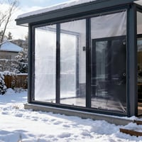 Gdmokle Átlátszó Vízálló Takaróponyva Szemmekkel 2x3m 400g/m² 6