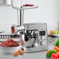 Gdrtwwh Húsdaráló Kiegészítő Szett Kenwood Chef és kMix Konyhai Robotgéphez - 2 Kolbásztöltő Cső és 4 Őrlőtárcsa 5