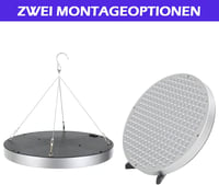 GDWD 250 LED-es napozólámpa otthonhoz, hordozható arcés testnapozó, összecsukható állvánnyal, ezüst - Silver 3
