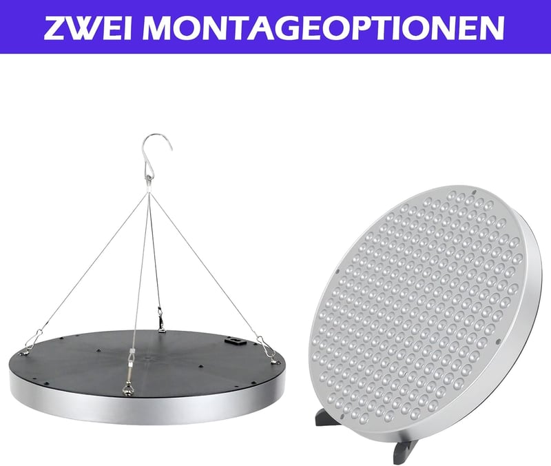 GDWD 250 LED-es napozólámpa otthonhoz, hordozható arcés testnapozó, összecsukható állvánnyal, ezüst - Silver