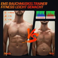 GDWD EMS hasizom tréner 10 móddal és 30 intenzitással 8