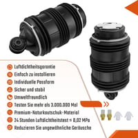 GEAREVER 2x Légfutómű Hátsó Bal Jobb Mercedes E-Class S211 2003-2009 6