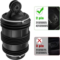 GEAREVER 2x Légfutómű Hátsó Bal Jobb Mercedes E-Class S211 2003-2009 4