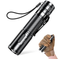 Mini lanternă reîncărcabilă LED GEARLITE – 2000 lumeni, super luminoasă, cu zoom 1