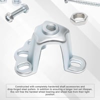 GEARMONSTER 18 részes kerékagycsapágy lehúzó készlet csúszókalapáccsal 6