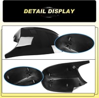 GEARMONSTER BMW tükörfedél E81 E87 E90 E91 E92 E93 LCI 2009-2012 fényes fekete pár 6
