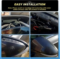 GEARMONSTER BMW tükörfedél E81 E87 E90 E91 E92 E93 LCI 2009-2012 fényes fekete pár 8