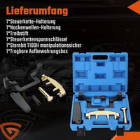 GEARMONSTER Vezérműtengely Beállító Készlet Mercedes-Benz M271 Motorokhoz - C180 C200 C230 Kompatibilis Időzítőlánc Állító Szerszám 6