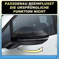 GEARMONSTER Visszapillantó Tükör Borítás VW Golf 8 MK8 (2019-2021) - Fényes Fekete ABS Műanyag Tükörkupakok, Egyszerű Felszerelés, Stílusos  6