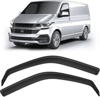 GEARMONSTER VW T5 (2003-2015) / T6 (2016-) ablak széldetektor esővédő, 2 db - fekete 1