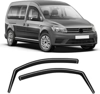 GEARMONSTER VW Caddy 2005-2018 ablakcsatornák szélvédő 2db fekete 2