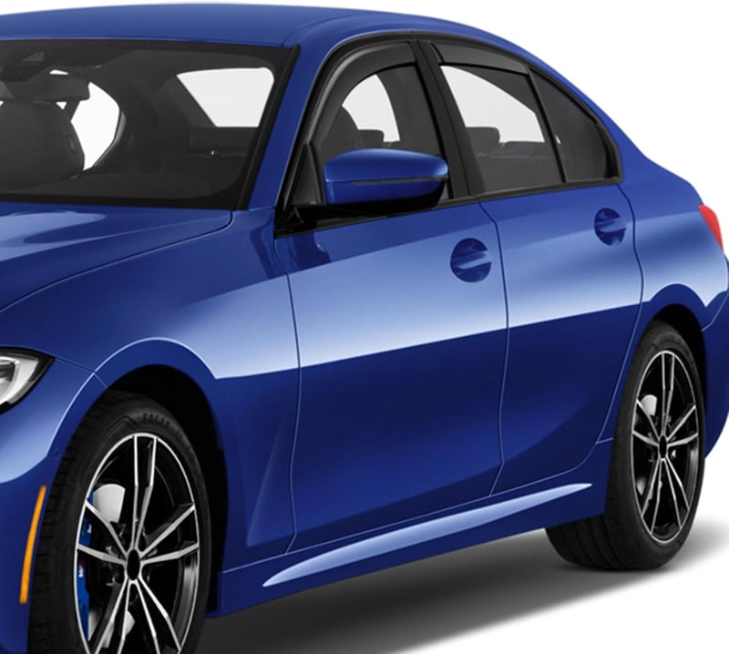 GEARZAAR BMW 3 Series G20/G21 ablakcsatorna szellőzőlap fekete 2019-2023