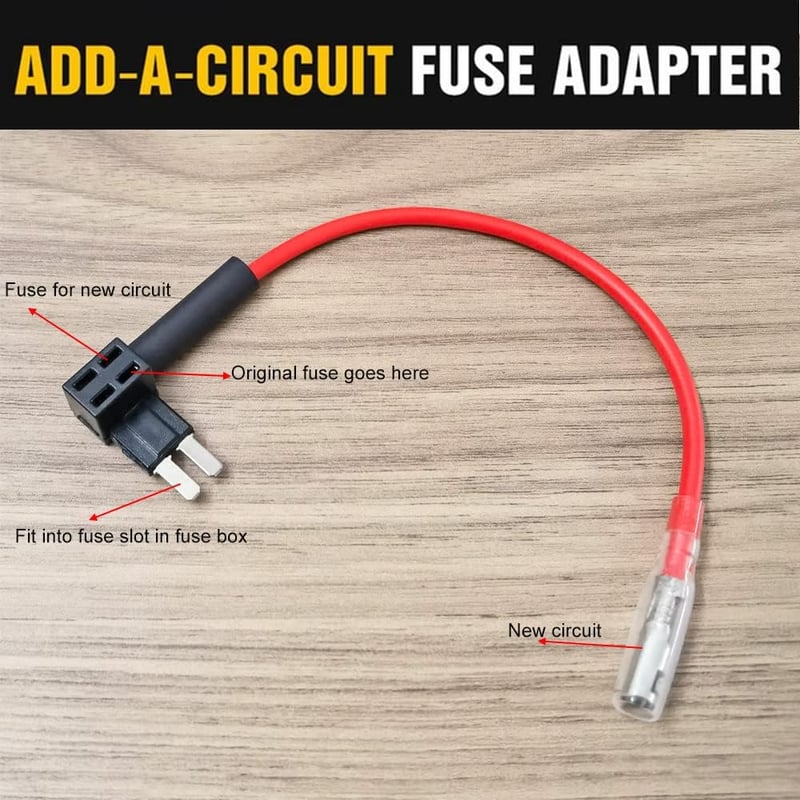 Gebildet Menetrögzítő Kamera Bekötő Szett Type-C USB Csatlakozóval, 12V-24V 5V Átalakító Feszültségvédelemmel, 4m Kábel