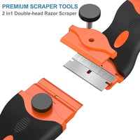 Gebildet Razor Blade Scraper - Címke és Matrica Eltávolító Kaparó 2