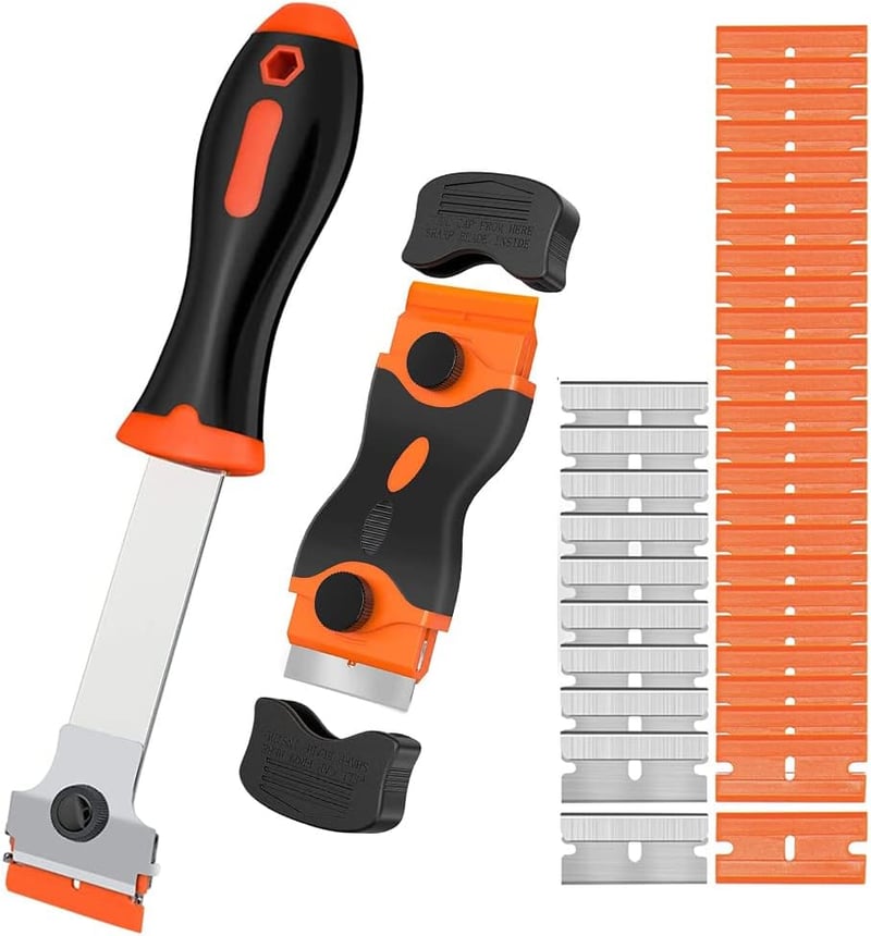 Gebildet Razor Blade Scraper - Címke és Matrica Eltávolító Kaparó